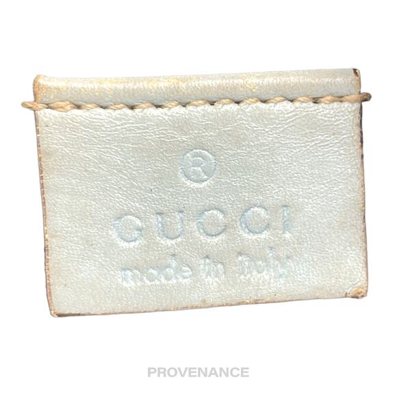 🔴 Gucci Zip Cosmetic Pouch - Powder Blue - Picture 7 of 8